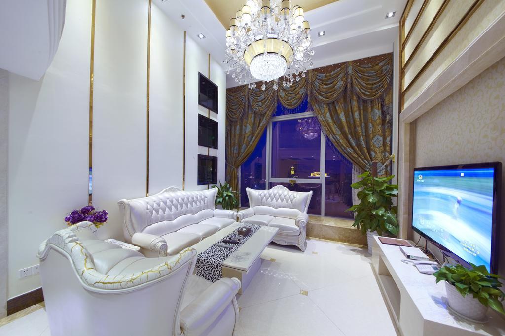 Louidon Mega Apartment Hotel Of Kam Rueng Plaza - Sunshine Apartment Guangzhou Quarto foto